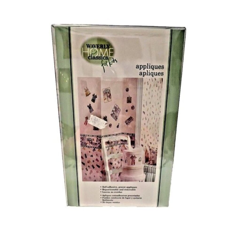 Waverly Home Classics For Kids Appliqués Sticker Dress Up Girls Room #5509260